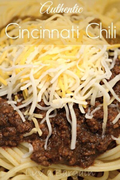 Cincinnati Chili Recipe