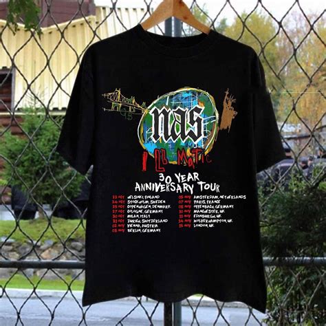 Nas Illmatic 30 Years Anniversary Tour 2024 Shirt Nas Fan Shirt Nas 2024 Tour - Walmart.com