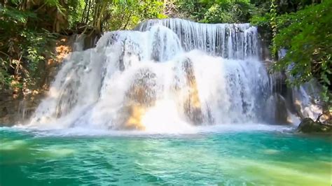 Beautiful Waterfall 💦- Peaceful Ambience for Meditation, Relaxation, Water Sounds for Sleep ...