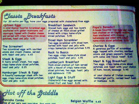 Papa's Cafe Menu, Menu for Papa's Cafe, New Hope, Twin Cities - Zomato United States