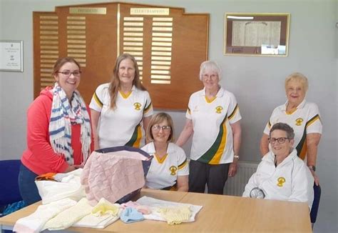 Nairn Bowling Club knits up cozy blankets for premature babies