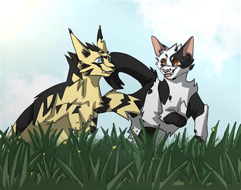 Swiftpaw and longtail | Warrior Cats