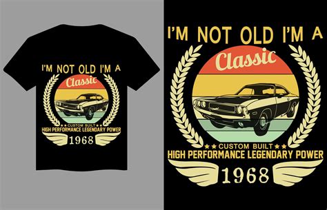 Classic Car Vintage T Shirt Graphic by pijushkumardas282 · Creative Fabrica