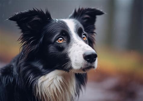 Premium AI Image | The Border Collie is a breed of herding dog