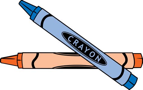 Crayons clipart free images - WikiClipArt