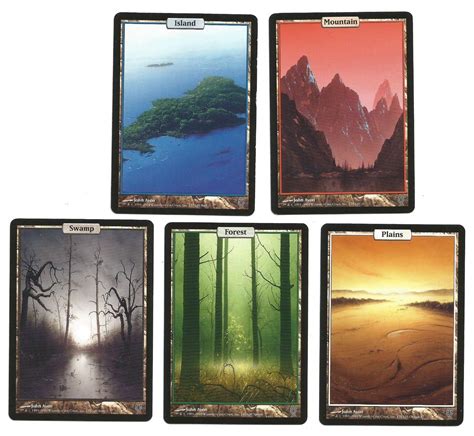 Unhinged complete 5 land set Magic the Gathering | MTG Vintage Eternal