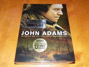 JOHN ADAMS HBO Complete Miniseries Revolution Founding Father DVD SET ...