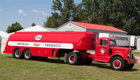 Beautiful Esso Tanker | Vintage trucks, Tanker trucking, Big trucks