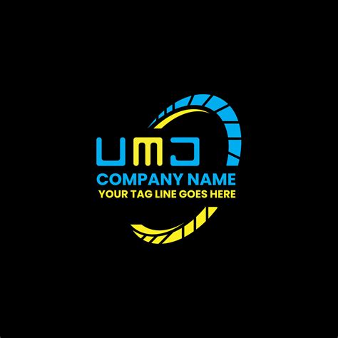 UMJ letter logo vector design, UMJ simple and modern logo. UMJ luxurious alphabet design ...