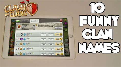 Clash Of Clans Funny Clan Names - Funny PNG