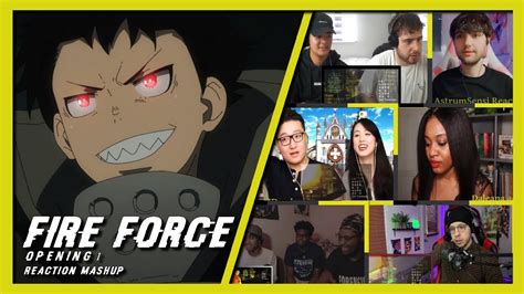 FIRE FORCE OPENING 1 | REACTION MASHUP😱 - YouTube