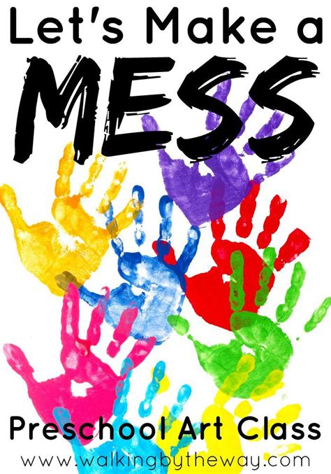 Let’s Make a Mess! | Kindergarten art lessons, Homeschool art ...