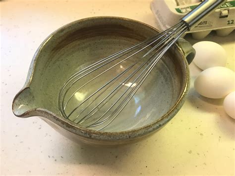 Handmade Batter Bowl Batter Bowl With Handle Ceramic Batter | Etsy