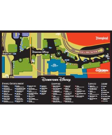 🗺 Downtown Disney Map PDF - Free Download (PRINTABLE)