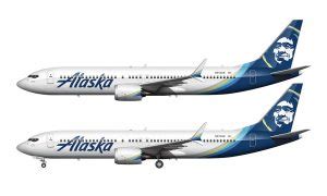 The subtle (yet classy) evolution of the Alaska Airlines livery – Norebbo