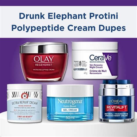 Must-Try Drunk Elephant Protini Polypeptide Cream Dupes - Sweet Glim