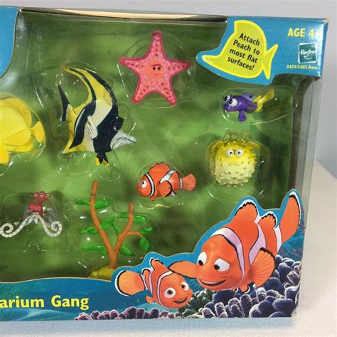 Disney Pixar Finding Nemo Aquarium Gang Toys Retired Sealed in Box Hasbro | #1977058929