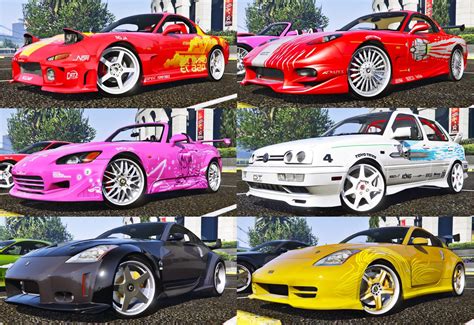 The Fast and the Furious Cars Pack 2 [HQ-Add-On-Animated] - GTA5-Mods.com