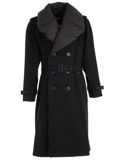 Burberry Coat W/Padded Deatchable In Black | ModeSens