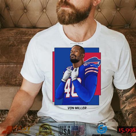 Von Miller Biller Buffalo Bills t shirt - Gearbloom