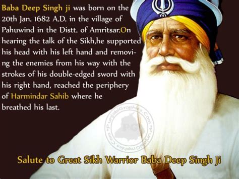 Baba Deep Singh Quotes. QuotesGram