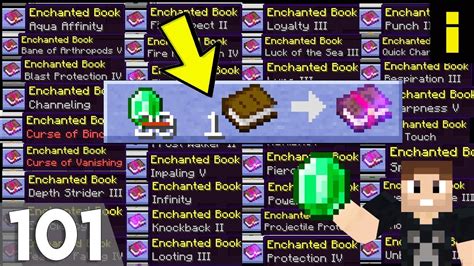 Hermitcraft 6 | Ep 101: Every Enchanted Book For 1 Emerald! - YouTube