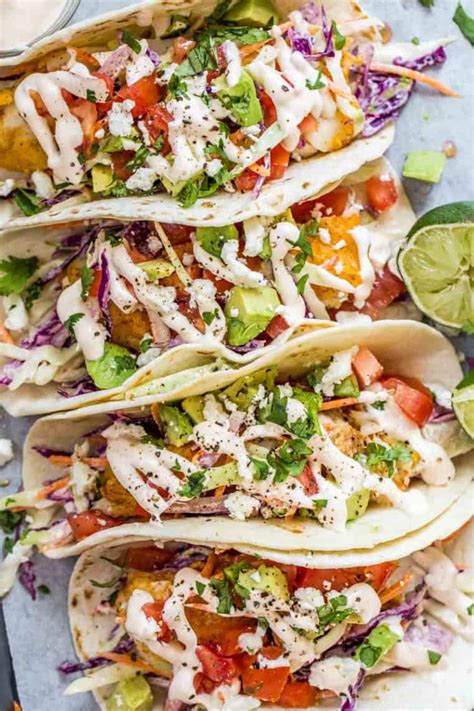 EASY Fish Tacos Recipe with Cabbage Slaw - Valentina's Corner