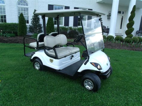 Gas Yamaha Drive Golf Cart 4 Seater With Lights Roof And Windshield Carts for sale from United ...