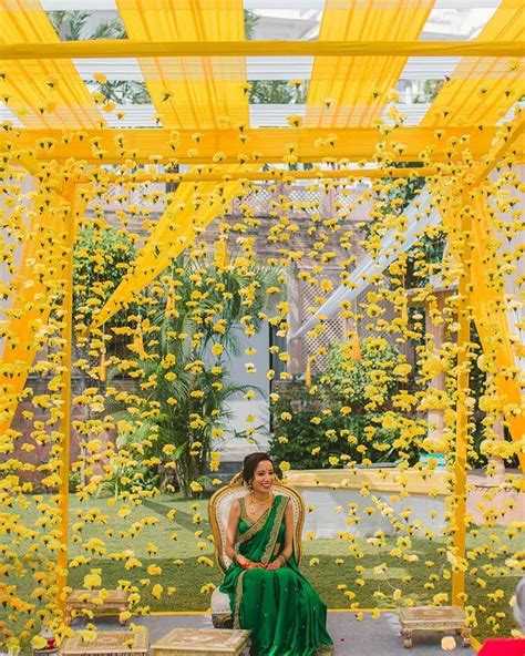 Spectacular Haldi Decoration Ideas To Consider For Intimate Weddings