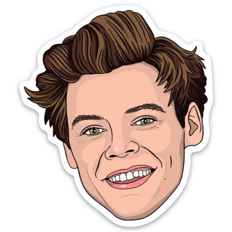 Die Cut Sticker: Harry Styles – Just Fabulous Palm Springs