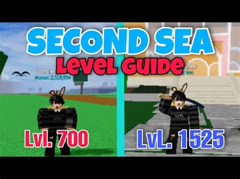 Second Sea Leveling Guide | BloxFruits - YouTube