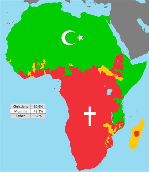 Religion in Africa Religion In Africa, Folk Religion, Geography Map, World Geography, La Ilaha ...