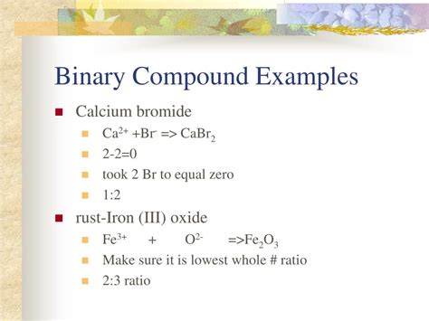 PPT - Ch 6 Chemical Names & Formulas PowerPoint Presentation - ID:297611