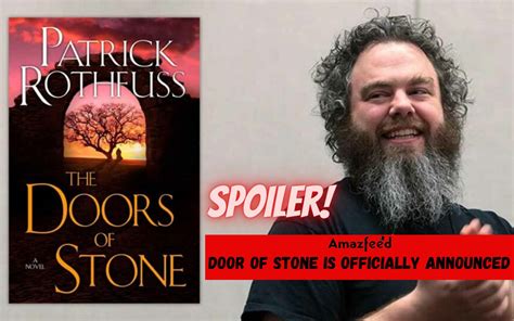 The Door Of Stone Is Officially Announced By Author Patrick Rothfuss ...