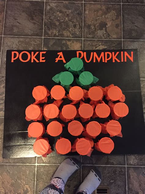 Fun Poke a Pumpkin game for Halloween, school or birthday parties! | Pumpkin games, Crafts ...