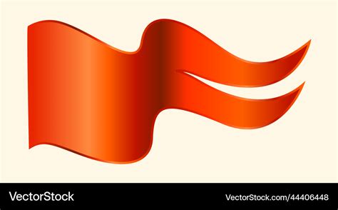 Hindu bhagwa flag icon sanatan orange sign Vector Image