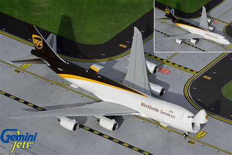 Gemini Jets 1:400 UPS Airlines Boeing 747-8F N608UP Interactive Series