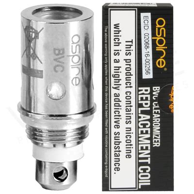 Aspire General BVC Vape Coils | Aspire Vape Coils | Vape Base Gourmet ...