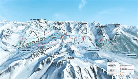 la-mongie-piste-map - Ski Weekends