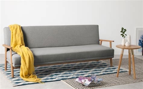 Lars Scandinavian-inspired sofa bed at Made - Retro to Go