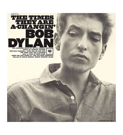 Bob Dylan - The Times They Are A-Changin' (LP, Album, Mono, RE, 180) vinyle neuf mesvinyles.fr