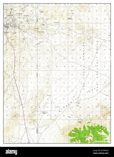 Goldfield, Nevada, map 1952, 1:62500, United States of America by ...