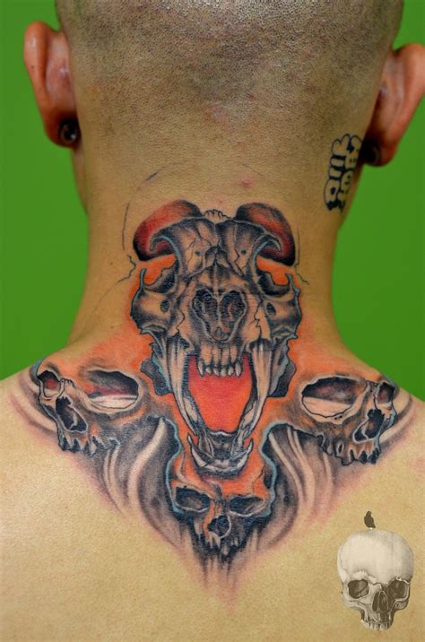 Monsters Skull - TATTOO GALLERY