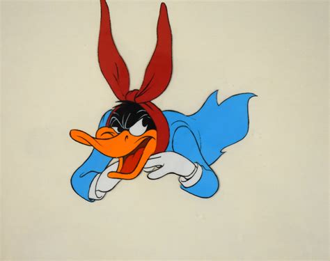 Animation Celluloid - "Daffy Duck" - #2625 | Texas Art | Vintage Texas Paintings