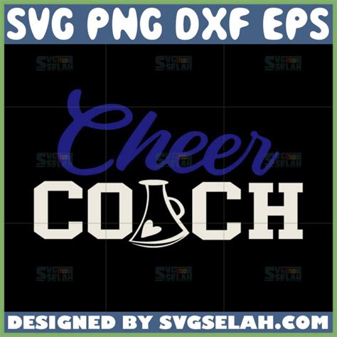 Cheer Coach Svg - SVG Selah