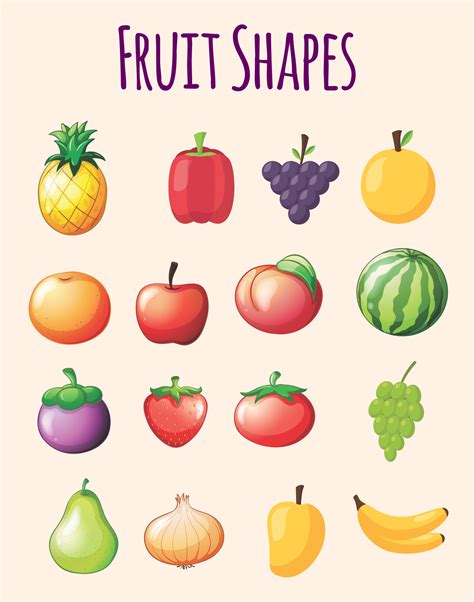 Fruits Printable