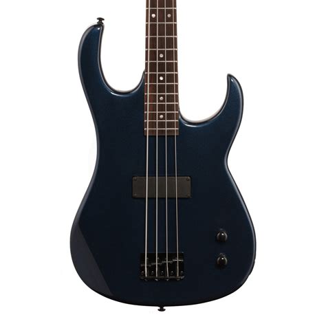 DISC Dean Zone Bass Guitar, Metallic Blue at Gear4music