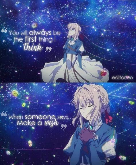 Anime : Violet Evergarden Anime Quotes #animequotes | Anime quotes ...