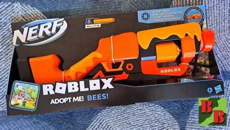 NERF ROBLOX ADOPT Me Bees lever action brand new in box dart blaster with DLC £11.99 - PicClick UK