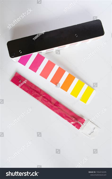 Opened Color Chart Color Zipper Next Stock Photo 1954316335 | Shutterstock